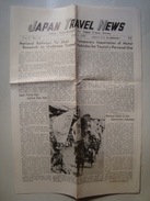 JAPAN TRAVEL NEWS - JAPAN TRAVEL BUREAU, 1953. 4 PAGES. B/W PHOTOS. - Azië