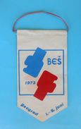 1973. EUROPEAN BOXING CHAMPIONSHIPS - Vintage Pennant * Boxen Boxe Boxen Boxeo Pugilato Fanion Flag - Habillement, Souvenirs & Autres