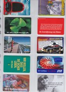 Germany, 10 Different Cards Number 13, Women, ARAL, Mercedes-Benz 300SL, 2 Scans. - Collections