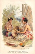 ¤¤  -   Carte Publicitaire     -  Les Race Humaines  -  OCEANIE  - Jeunes Filles De L'Archipel De TONGA  -  ¤¤ - Tonga
