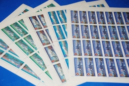 Russia MNH Sc 5481-5485 Mi 5635-5639 Mountain Alpinist, 5 X Complete Sheets - Full Sheets