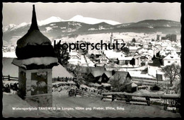 ÄLTERE POSTKARTE WINTERSPORTPLATZ TAMSWEG IM LUNGAU GEGEN PREBER SALZBURG Winter Hiver Snow Schnee AK Cpa Postcard - Tamsweg