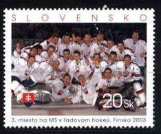 Slovakia 2003 Mi 456 ** Slovak Ice-hockey Team - Neufs