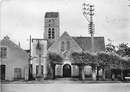 77-SAINT-FARGEAU- PLACE DE L'EGLISE - Saint Fargeau Ponthierry