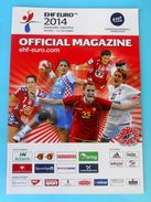 WOMEN'S EHF EURO 2014. - Official Handball Programme * LARGE - LUXURY BOOK * Programm Programma Programa Hand-ball - Handball