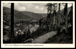 ALTE POSTKARTE BLICK IN DEN HÖLLGRUND BEI STRÜMPFELBRUNN-WALDKATZENBACH Waldbrunn Ansichtskarte Cpa AK Postcard - Waldbrunn
