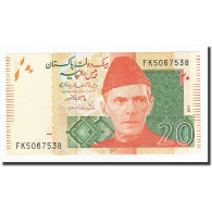 Billet, Pakistan, 20 Rupees, 2014, NEUF - Pakistan