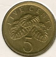 Singapour Singapore 5 Cents 1988 KM 50 - Singapore