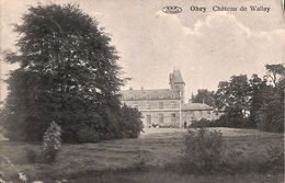 Ohey - Château De Wallay (Edit Vve Toussaint, 1911...pli Coin) - Ohey