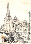 ¤¤  -    104  -  MATHURIN MEHEUT   -  La Cathédrale De TREGUIER  -  ¤¤ - Meheut
