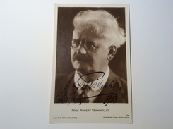 Prof. Robert Teichmüller (1863-1939) German Concert Pianist  Autograph Signed Picture  (Autogramm Music Musik - Andere & Zonder Classificatie