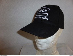 Casquette GLOCK PERFECTION Noire ( 17 19 26 18 30 AUSTRIA GUN ARME PISTOLET ) - Casques & Coiffures