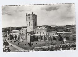 1963 Postcard ST DAVIDS CATHEDRAL Wales Church Photo  Religion Gb Stamps Cover - Pembrokeshire