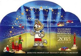 2017 RUSSIA Football CUP Russia Mascot (Cat). S/S: 100 - 2018 – Russia