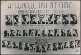 1956 Nagymágocsi Általános Iskola Tanári Kara és VégzÅ‘s Diákjai,... - Other & Unclassified