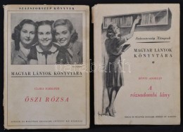 2 Db Százszorszép Könyv, A Magyar Lányok Könyvtára Sorozatból:... - Other & Unclassified