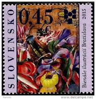 Slovakia - 2015 - Biennial Of Illustrations Bratislava 2015 - Mint Stamp - Nuovi