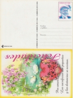 1999-EP-196 CUBA 1999 POSTAL STATIONERY ERROR. NO CATALOGADO. ERNEST HEMINGWAY. CORAZON Y CISNES - Briefe U. Dokumente