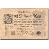 Billet, Allemagne, 2 Millionen Mark, 1923, 1923-08-09, KM:104a, TTB - 2 Miljoen Mark