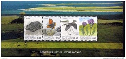 Denmark 2010 NATUR   Minr.1552-55 Block 38 MNH (**)   ( Lot  Mappe  ) - Unused Stamps