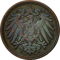 Monnaie, GERMANY - EMPIRE, Wilhelm II, Pfennig, 1906, Munich, TB+, Cuivre, KM:10 - 1 Pfennig