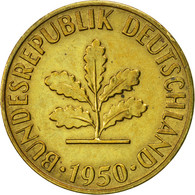 Monnaie, République Fédérale Allemande, 5 Pfennig, 1950, Munich, TTB, Brass - 5 Pfennig