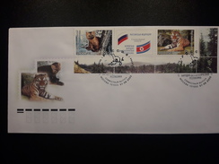 RUSSIA FDC 2005  MICHEL FAUNA .TIGER. Sable - FDC