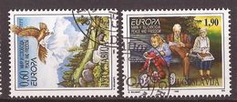 1995  2712-13  EUROPA CEPT FRIEDEN FREIHEIT KINDER BICI  JUGOSLAVIJA JUGOSLAWIEN  USED - Gebraucht