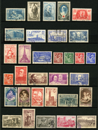 FRANCE - ANNEE COMPLETE 1939 - YT 419 à 450 - 32 TIMBRES OBLITERES - ....-1939
