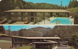 Konkolville Idaho, Motel Lodging, Auto, Orofina & Dworshak Dam Area, C1970s Vintage Postcard - Otros & Sin Clasificación