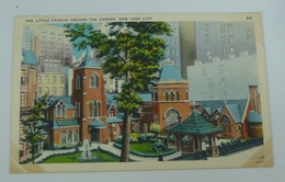 Postcard - Tarjeta Postal New York City - The Little Church Around The Corner - Places