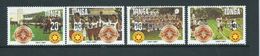 Tonga 1997 High School Anniversary Set Of 4 Specimen Overprint MNH - Tonga (1970-...)