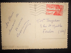 Andorre Français , Carte D Andorre La Vielle 1960 Pour Toulon - Brieven En Documenten