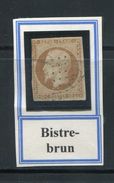 FRANCE- Y&T N°9a)- Bistre-brun- Oblitéré Petit Chiffre- Très Beau Timbre!!! - 1852 Luis-Napoléon
