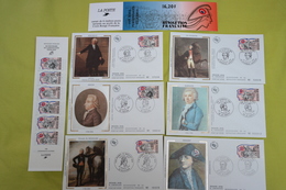 1989 Collection Carnet + FDC "Bicentenaire De La Révolution Française" - Revolución Francesa