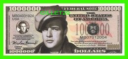 BILLETS , ONE MILLION DOLLARS - MARLON BRANDO - UNITED STATES OF AMERICA - - Altri & Non Classificati