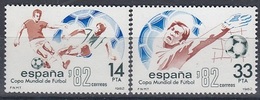 SPAIN 2548-2549,unused,football - Neufs