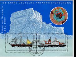 Bund Block 57 Antarktisforschung Gestempelt Used TST Frankfurt - 2001-2010