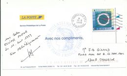 1 FAUX DE FANTAISIE (photocopie Couleur)..en VRAI  PREMIER JOUR...11/8/1999......à Voir..... - Lettres & Documents