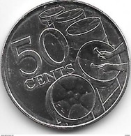 *trinidad & Tobago 50 Cents  2003 Km 33  Bu - Trinidad En Tobago