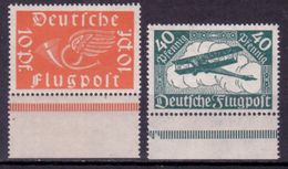 Deutsches Reich 1919, Mi.Nr. 111-112 Unterrand, Postfrisch ** (DR002) - Ungebraucht