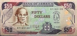C)JAMAICA 50 DOLLARS 2010 - 1 PC UNC NEW BANK OF JAMAICA COMMEMORATIVE - Jamaica