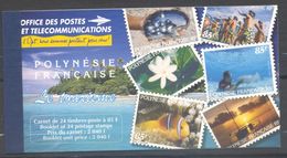 Polynésie Française, Yvert Carnet 536**, Scott Full Booklet 707a/718a**, MNH - Carnets