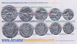 KATANGA  SET 5 COINS / MONEDAS  2.017  2017  SC/UNC  T-DL-12.124 - Katanga