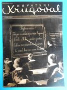 WW2 - CROATIA ( NDH ) - USTASE & POGLAVNIK DR. ANTE PAVELIC Original Vintage Magazine Hrvatski Krugovall (1943) Kroatien - Andere & Zonder Classificatie