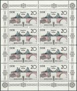 DDR 1985 Mi-Nr. 2973 II Kleinbogen ** MNH - 1981-1990