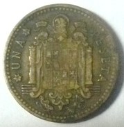 MONEDA DE 1 PTA. DE 1947. ESTRELLA CON 54 - 1 Peseta