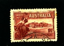 AUSTRALIA - 1927  1 1/2 D  CANBERRA  FINE USED  SG 105 - Oblitérés
