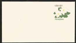 J) 2007 UNITED STATES, HONEYBEE, FLOWERS, POSTAL STATIONARY - Other & Unclassified