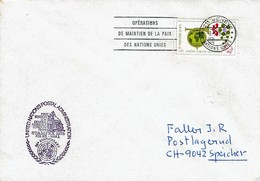 UN Genf - Spezialbeleg / Special Cover (O772) - Lettres & Documents